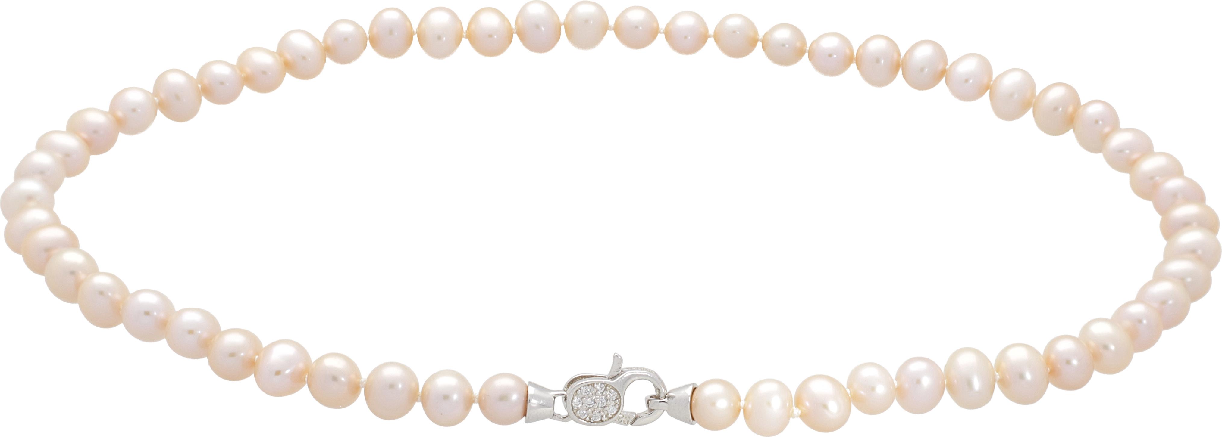 Moonpearls MOON Salome - náhrdelník z pravých růžových říčních perel 00362630 Délka 55 cm 00362632 + doprava ZDARMA
