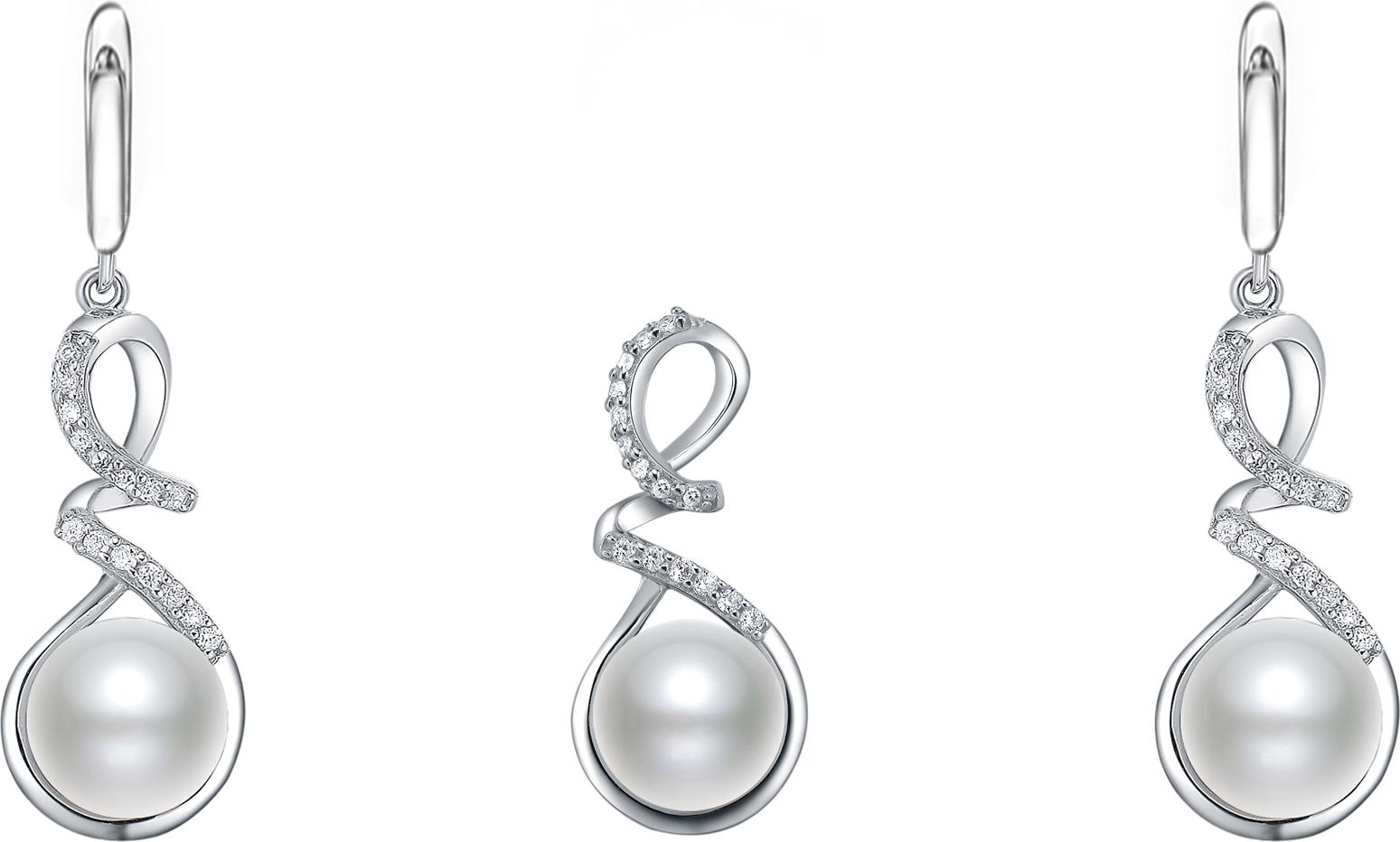Moonpearls MOON Simeona - originální sada z pravých bílých říčních perel SP000060 SP000060 + doprava ZDARMA