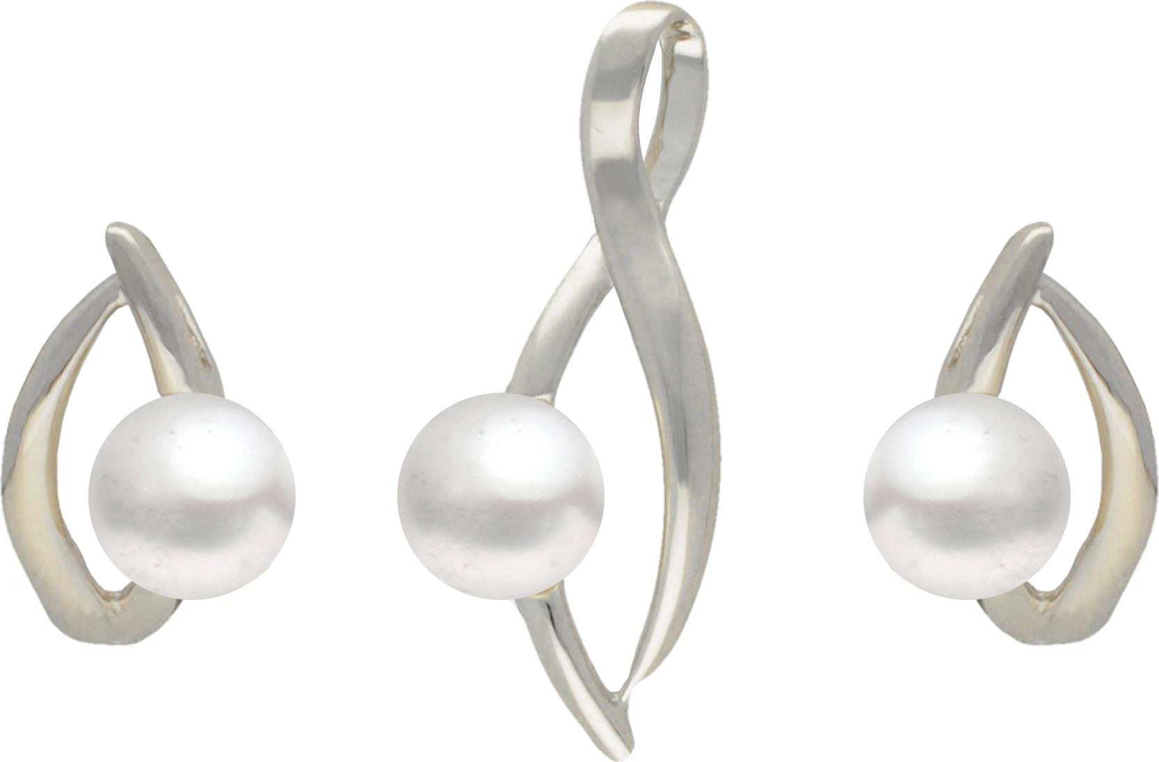 Moonpearls MOON Serah - originální sada z pravých bílých říčních perel SP000094 SP000094 + doprava ZDARMA