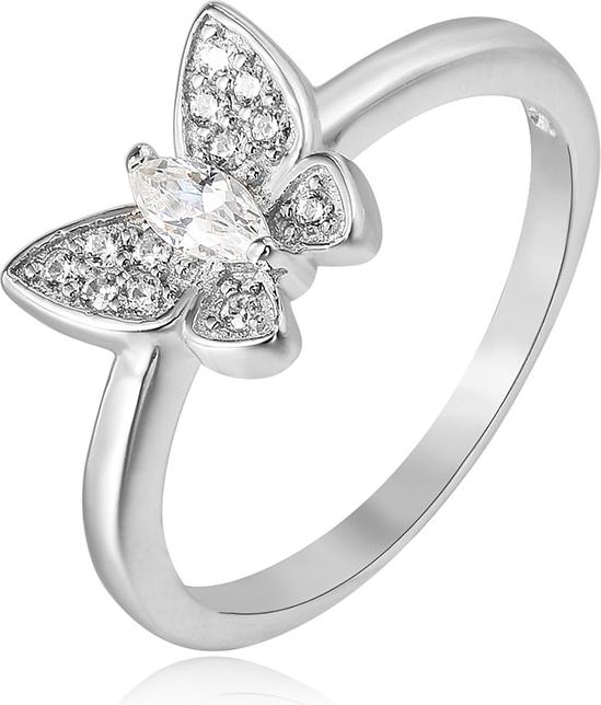 MOISS Moiss stříbrný prsten MOTÝL R0003396 Velikost 60 mm R0003401