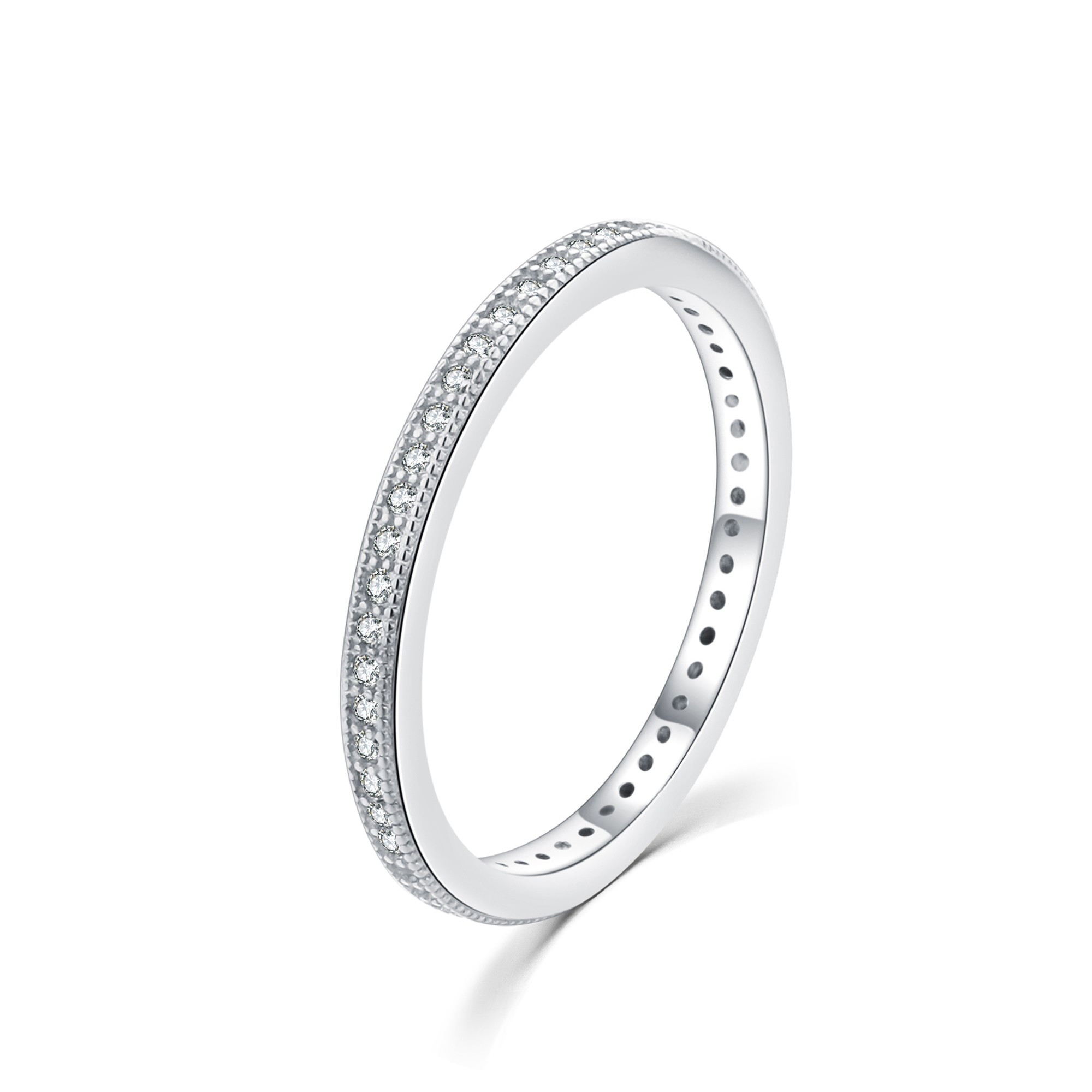 MOISS Moiss stříbrný prsten JUST SIMPLE R0002031 Velikost 54 mm R0003559