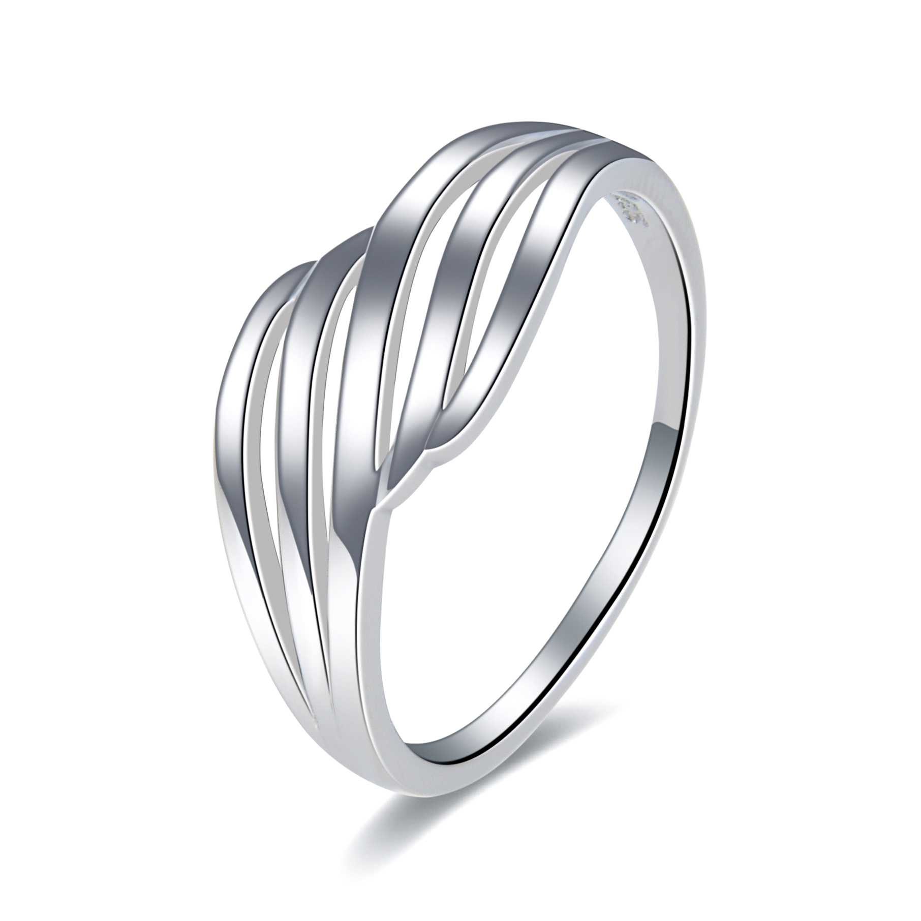 MOISS Moiss stříbrný prsten AMELA R0000823 Velikost 58 mm R0000828