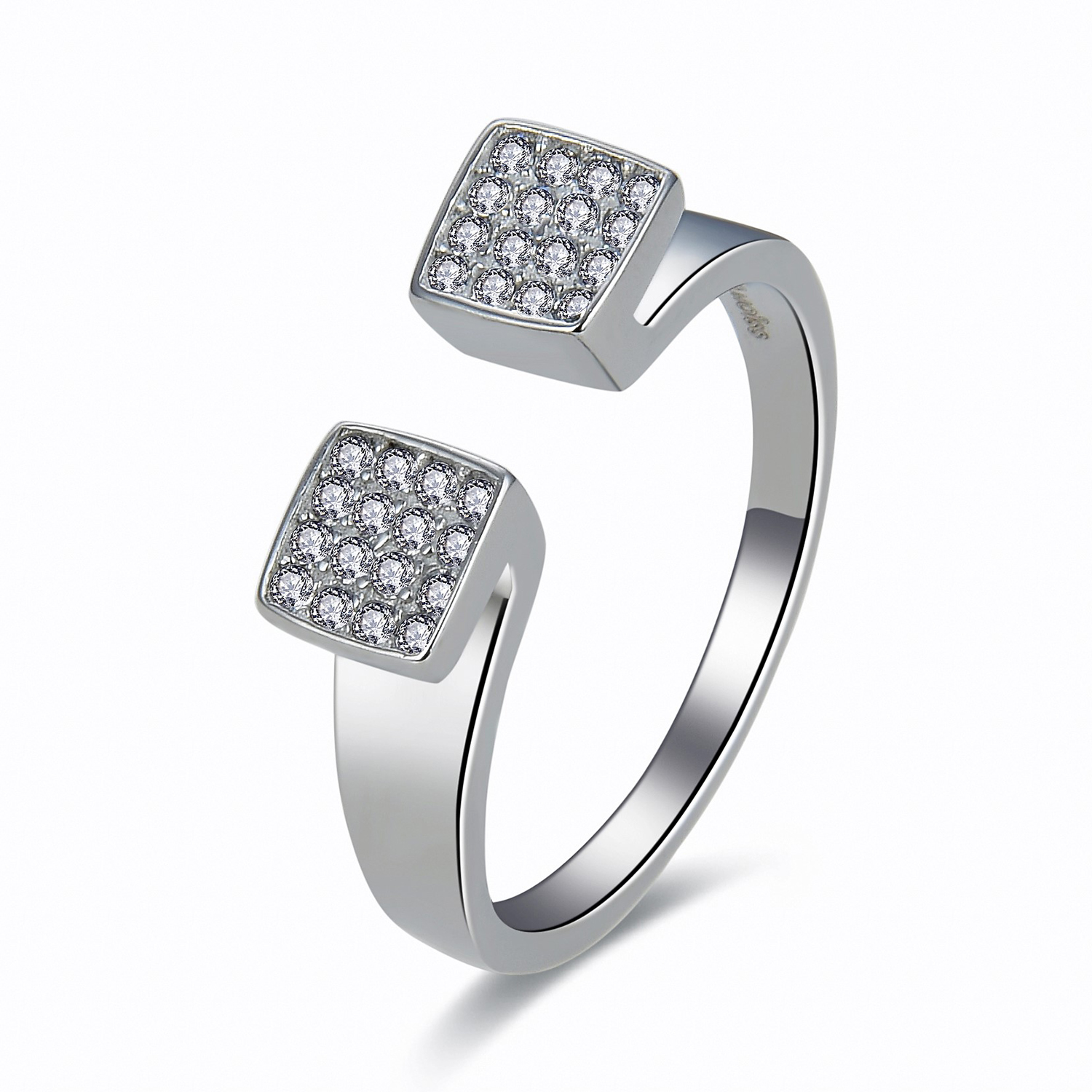 MOISS Moiss stříbrný prsten BELEN R0002726 Velikost 58 mm R0002729