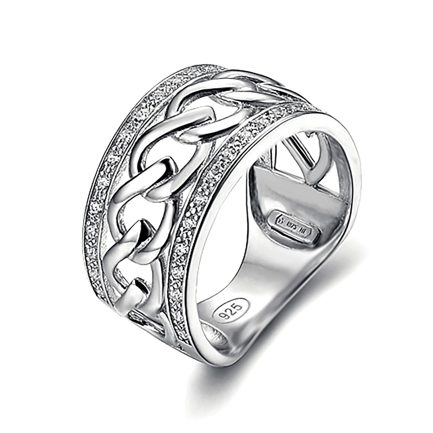 MOISS Moiss stříbrný prsten ROPE R0002940 Velikost 55 mm R0002941