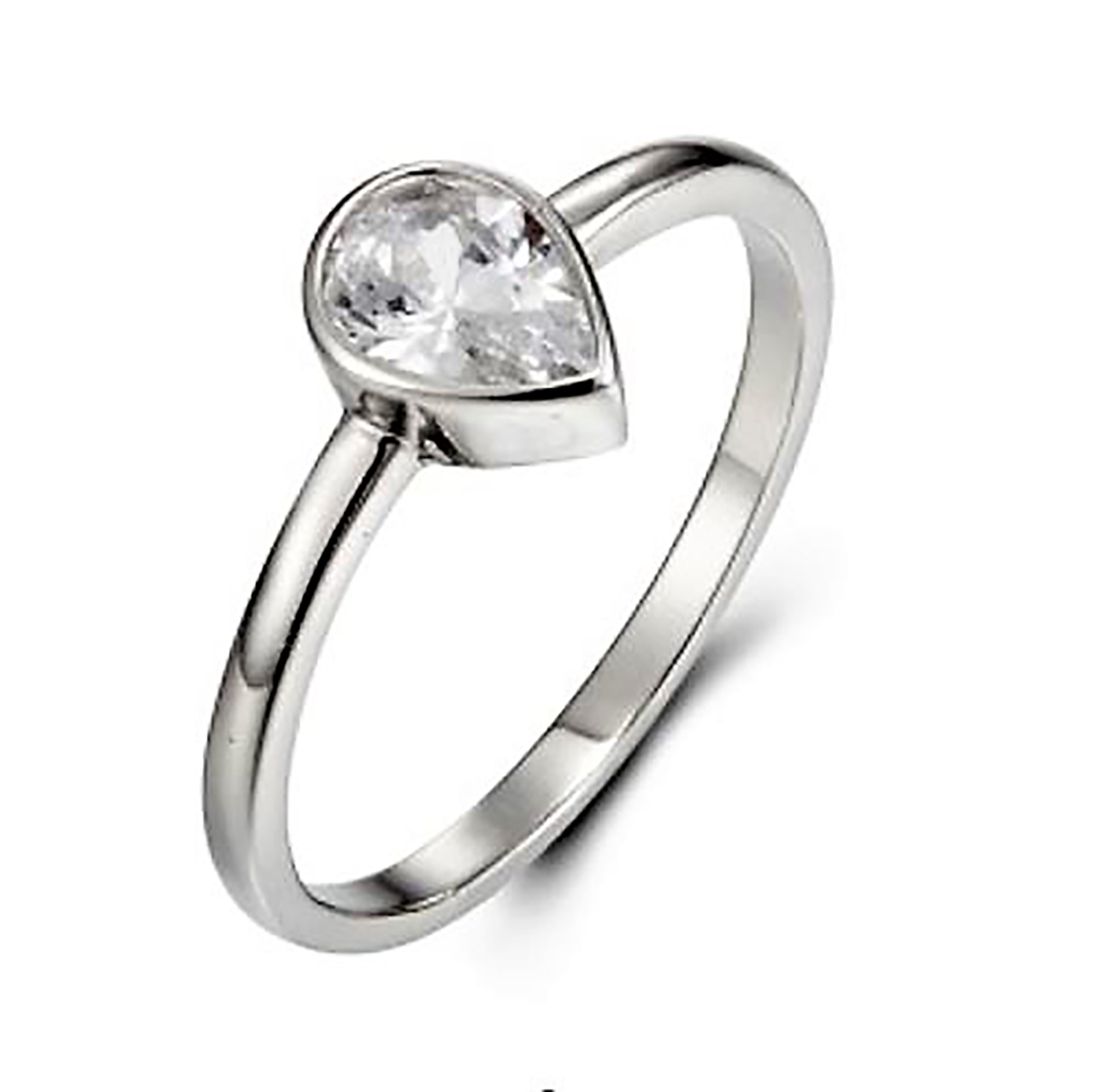 MOISS Moiss stříbrný prsten TEAR R0002833 Velikost 58 mm R0002836