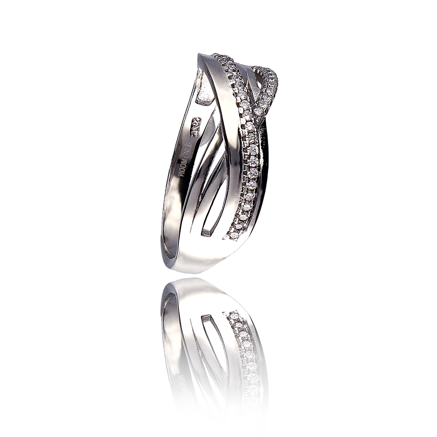 MOISS Moiss stříbrný prsten HAFIE R0001759 Velikost 58 mm R0001762