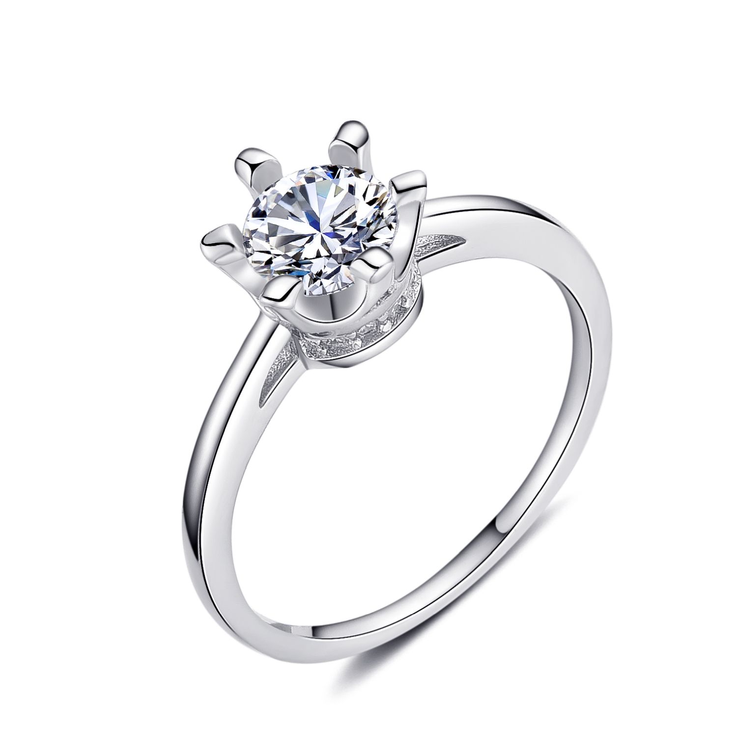 MOISS Moiss stříbrný prsten KORUNKA R0000546 Velikost 55 mm R0000549